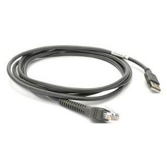 Zebra CBA-U21-S07ZBR 7 Feet Shielded USB Series A Connector Cable Straight