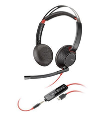 Plantronics 207586-01 Blackwire C5220 Binaural 3.5mm/USB-C Dual Ear Headset