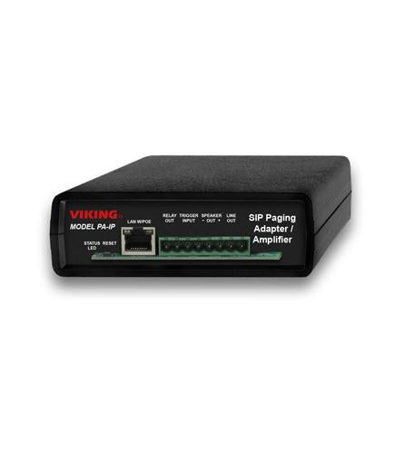 Viking PA-IP SIP Multicast Paging Adapter/Amplifier PoE Powered 