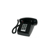Cortelco 2500-27M-BK 250000-VBA-27M Black Traditional Desk Phone w/ Message 