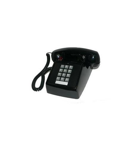 Cortelco 2500-27M-BK 250000-VBA-27M Black Traditional Desk Phone w/ Message