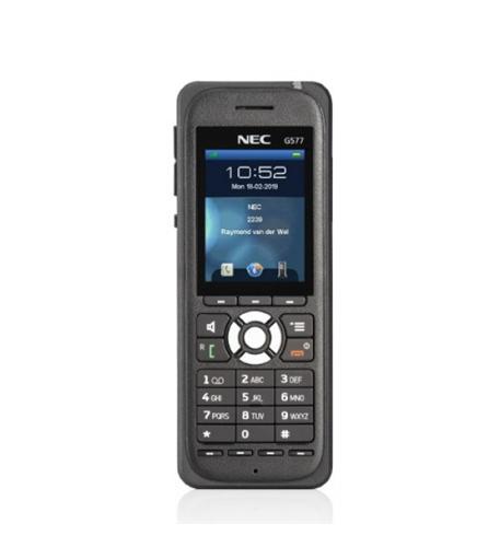 NEC Q24-FR000000136020 G577 IP DECT Handset 2" LCD Belt Clip SOS Drop Resistant