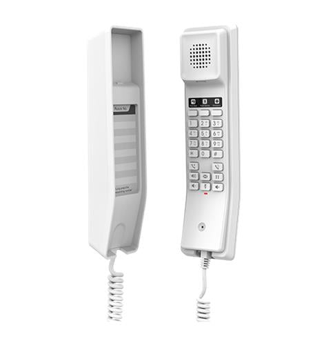 Grandstream GS-GHP610 White Compact Hotel Phone 2 SIP Profiles 2 Lines