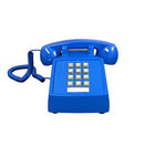 Cortelco 2500-V-BL 250012-VBA-20M Blue Traditional Desk Phone w/ Volume