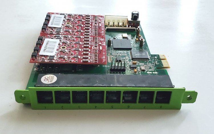 Galaxy HCFXOC-8 8 Port FXO Internal Analog Card for HB250C-0