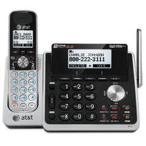 AT&T TL88102 2-Line Handset Answering System w Dual Caller ID/Call waiting