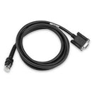 Zebra CBA-RF5-S07ZAR Serial Data Transfer Cable 7ft for Barcode Scanner - Female