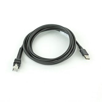 Zebra CBA-UF1-S07ZAR 7 ft USB Data Transfer Cable for Barcode Scanner USB Type A