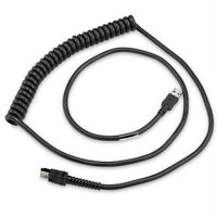 Zebra CBA-UF6-C09ZAR USB Data Transfer Cable 9 ft for Scanner - 1 x 4 pin USB