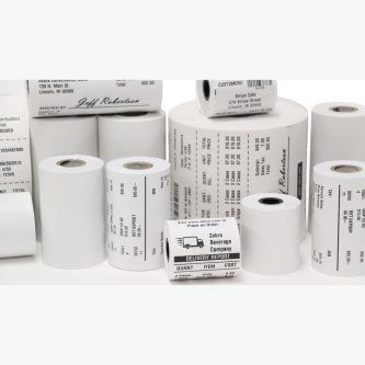 Zebra 10010058 Z-Perform Direct Thermal Print Receipt Paper 4"x574 ft 6 Rolls/Bx